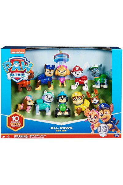 Spin Masters Patrula Cățelușilor, a 10-a aniversare, pachet cadou cu figurine...
