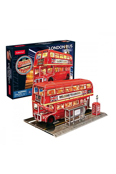 Cubic Fun 3D Puzzle - London Bus