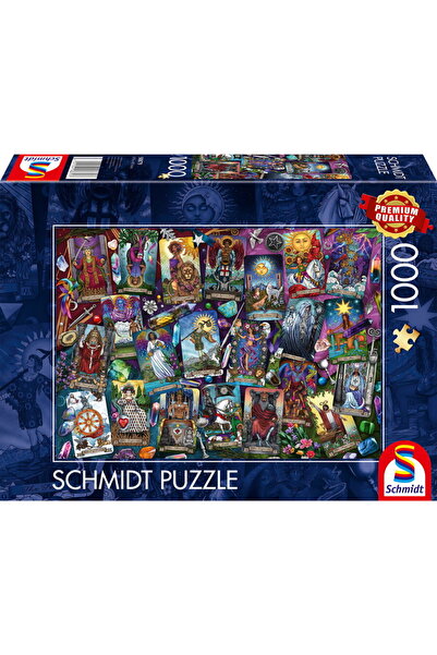 Schmidt Spiele Mysterious Tarot Cards, Puzzle 1000 pieces