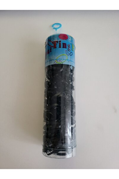 MY VİNTAGE Black Hair Braid Elastic