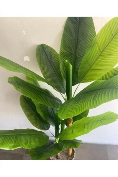 ledison Yapay Dekoratif 2 Metre Muz Ağacı