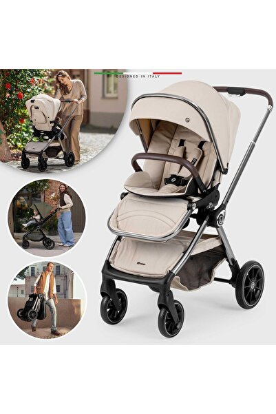 Elele Liberta Çift Yönlü Bebek Arabası Bej