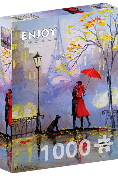 Enjoy Puzzle Puzzle 1000 piese Enjoy – Rainy Day in Paris