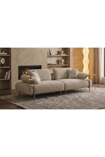 CaddeYıldız Girne Kanepe - Üçlü Premium