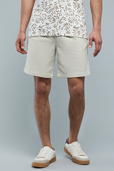 R&B Solid Shorts with Drawstring Waist