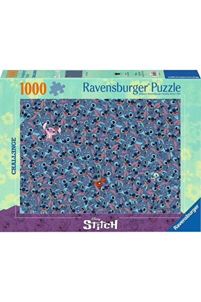 RAVENSBURGER Puzzle Challenge Disney Stitch (1000 de piese)