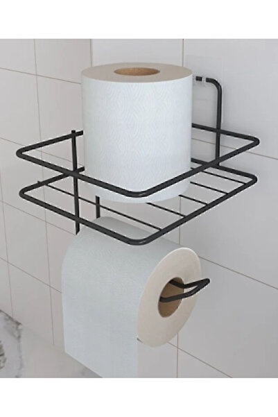 MK YAPI Suport pentru role de toaletă adeziv Umeraș Suport pentru role de toa...