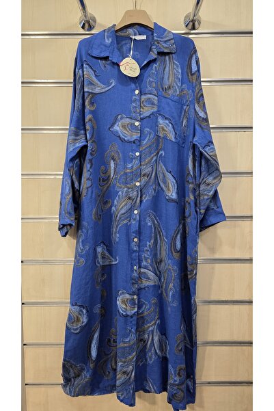 Park Moda Италианска дълга ленена рокля