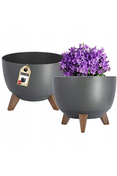 KADAX Ghiveci de flori, Jardinieră, Husă, Picioare, Inserție, Suport pentru f...