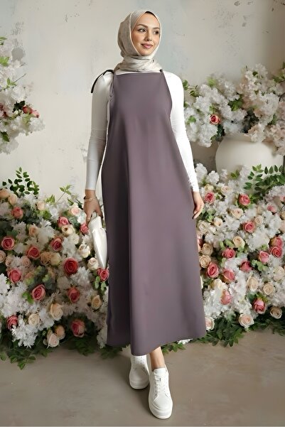 İmajButik Smoked Rope Strap Gilet Dress