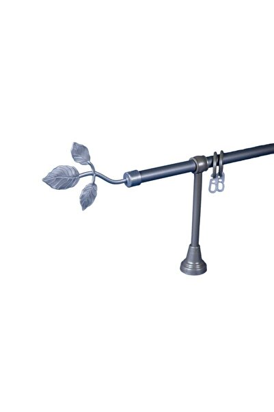 KLEIDECO galerie plastic 16 mm PORTO simpla, crom-mat, 160 cm, capete NOKIA