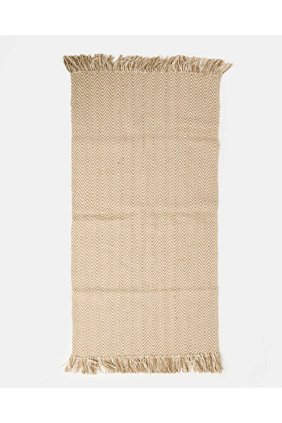 REDTAG Beige Handwoven Jute Floor Runner