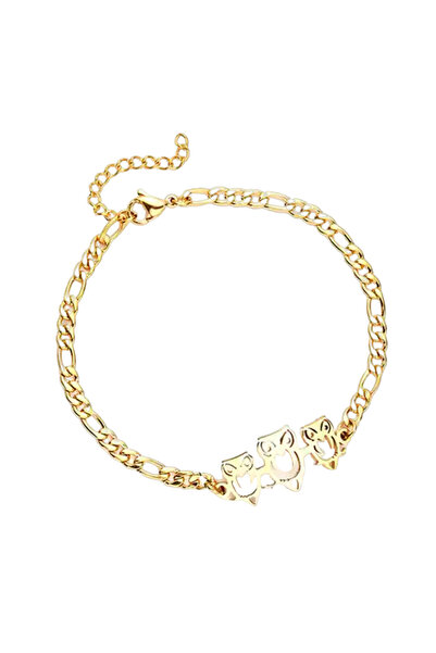 EFAYN.RO Bratara dama, pandantive bufnite, model elegant, reglabila, tematica...