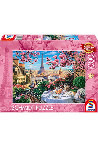 Schmidt Spiele Breakfast in Paris, Puzzle 1000 pieces