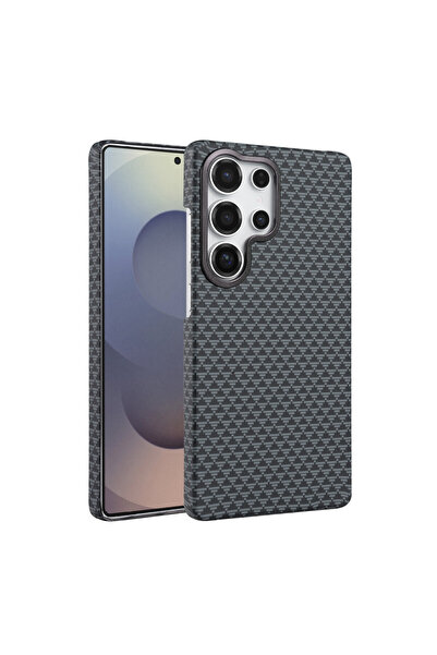 TechTrove Carbon D Patterned Luxury Cover with Magsafe Feature Compatible wit...