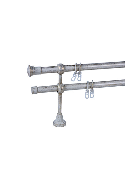 KLEIDECO Galerie 19/19 mm AUSTRALIA dubla, alb-auriu, 160 cm, capete MELBOURNE