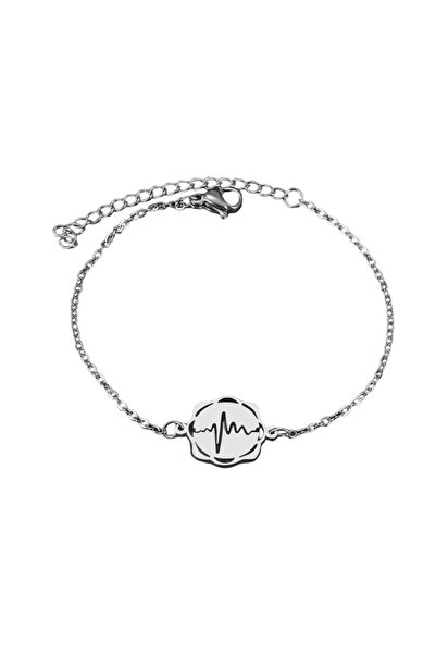 EFAYN.RO Bratara dama, model monitor EKG batai de inima, pandantiv puls, regl...