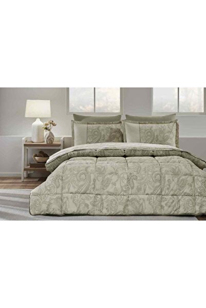 Özdilek Sleeping Set Ranforce Double Beige Nostalgic