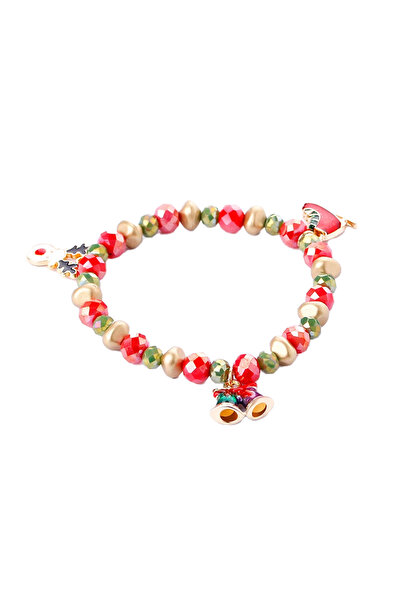 EFAYN.RO Bracelet, festive pattern, cheerful accessories, reindeer and skates...