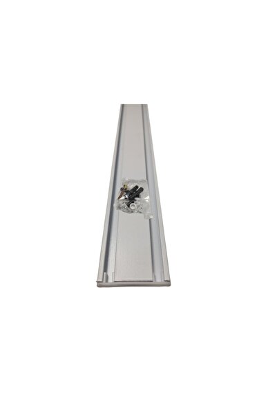 KLEIDECO Sina Aluminiu , 2-canale, alb, 250 cm