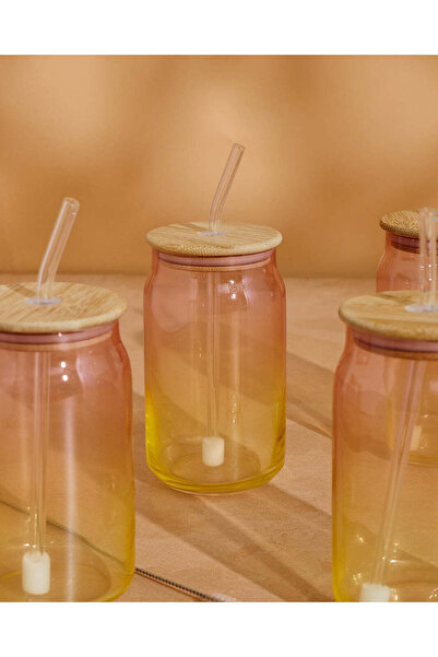 REDTAG طقم أكواب زجاجية شفافة مكون من 4 قطع