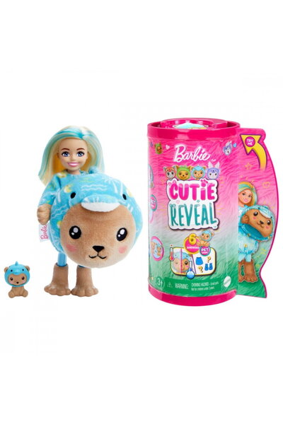 Barbie PДѓpuИ™a Cutie dezvДѓluie cДѓ este un ursuleИ› Chelsea cu delfin