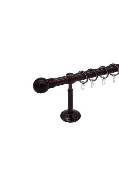 KLEIDECO Galerie pentru draperie si perdea 25 mm ANGLIA simpla, ciocolata, 30...