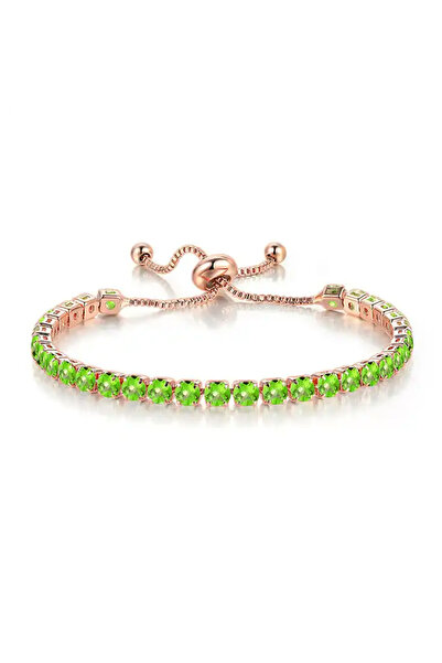 EFAYN.RO Bratara dama, model tenis cu cristale, reglabila, tematica fashion s...