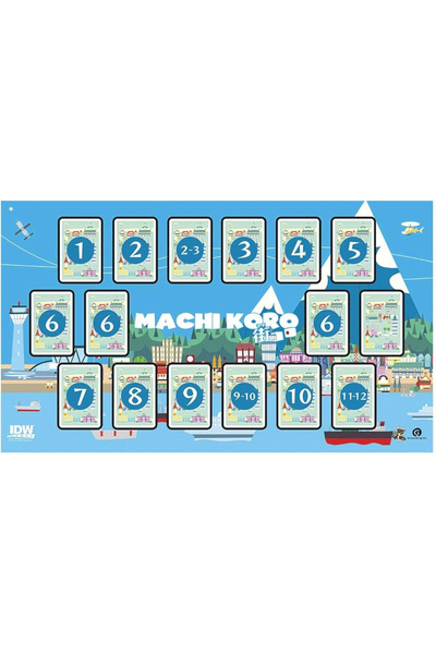 Cerridwin Jewelry Machi Koro Play Mat