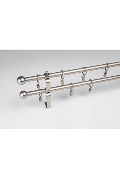 KLEIDECO galerie pentru perdele 25/19 mm EXTENSIBILA metal, capete VESZPREM d...