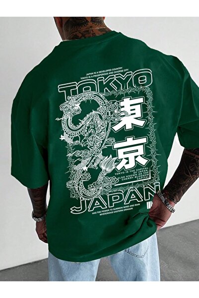 ZEMLİYA Ανδρικό Oversize T-Shirt με στάμπα εμπνευσμένη από τον Dark Knight – ...