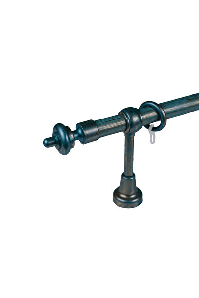 KLEIDECO galerie plastic 28 mm INNOVATIE MARE simpla, verde-auriu, 200 cm