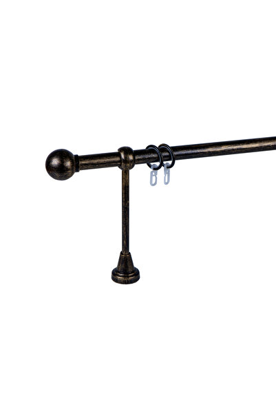 KLEIDECO Galerie 19/19 mm AUSTRALIA simpla, negru-auriu, 240 cm, capete SIDNEY