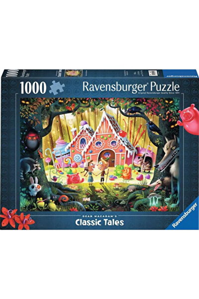RAVENSBURGER Puzzle Poveștile clasice ale lui Dean Macadam - Hansel și Gretel...