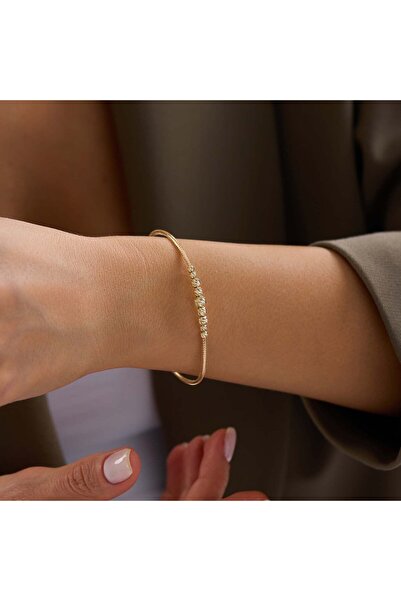 Bayar Gold 14 Ayar Altın İtalyan Süzme Dorikalı Bileklik