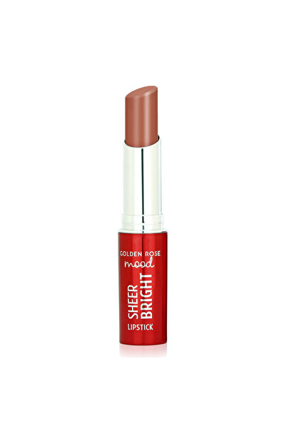 Golden Rose MOOD SHEER BRIGHT LIPSTICK NO:104 NUDE LATTE