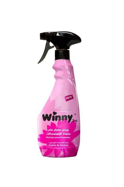 winny معطر جو متعدد الأغراض 450 مل (برائحة زهور الداليا والأوركيد)