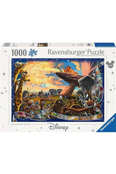 RAVENSBURGER Puzzle Disney Ediție Colecționară - Regele Leu (1000 piese)