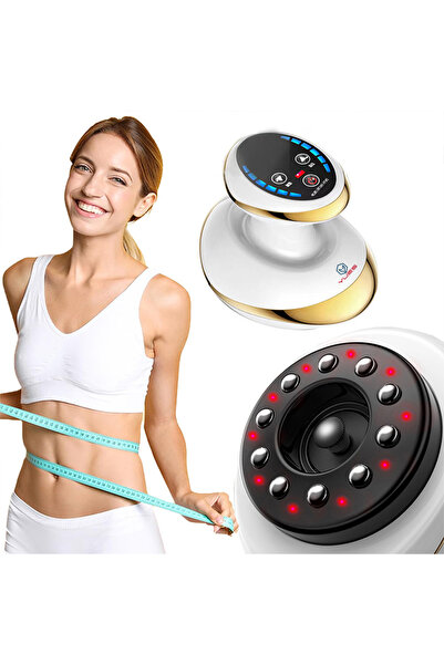 YUES Vakumlu Sıkılaştırıcı Selülit Masaj Aleti & Kupa Terapisi | Kırmızı Işık...