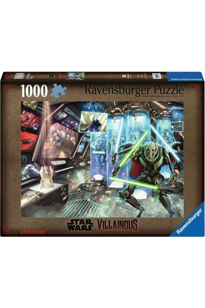 RAVENSBURGER Puzzle Star Wars Villainous: Generalul Grievous (1000 de piese)