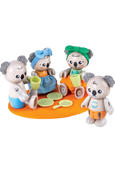 Hape figurină de jucărie cu familia koala