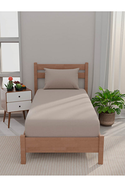 Apricitas HOME Single Bed Sheet Set Urban Beige 120X200 cm