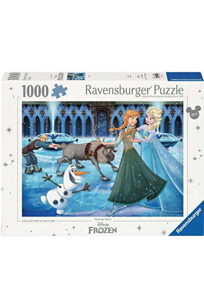 RAVENSBURGER Puzzle Disney Ediție Colecționară - Regatul de Gheață (1000 piese)