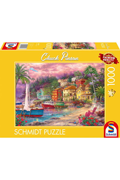 Schmidt Spiele Chuck Pinson: Coastal Magic, Puzzle 1000 pieces