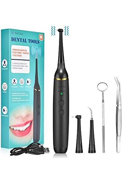 HAILICARE جهاز إزالة الجير الكهربائي للأسنان مع مصباح LED