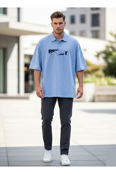 ALANAQA Box Polo Oversized Unisex T-Shirt.