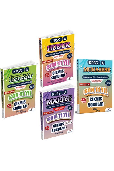 Dizgi Kitap 2026 Kpss A Hukuk, Maliye, İktisat ve Muhasebe Son 11 Yıl Çözümlü...