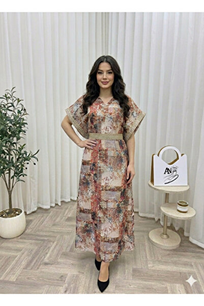 Trendak جلابية فري سايز بأناقة شرقية