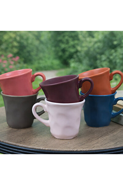 Gift Moda Minimal Form Coffee Mug Set of 6