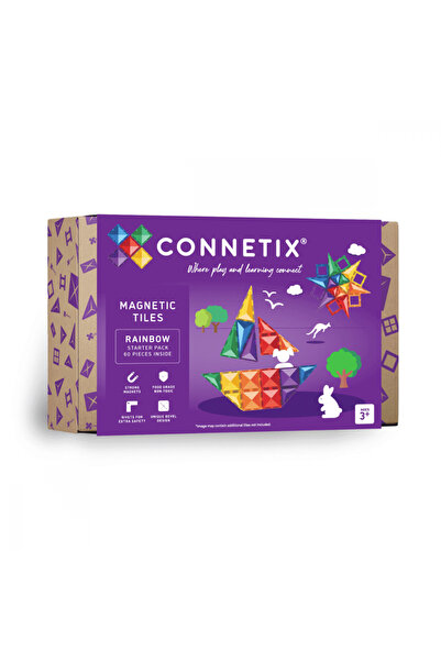 Connetix Rainbow Starter Pack 60 pieces